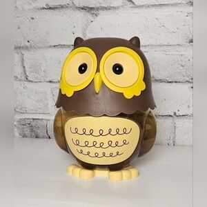 Super Cute Owl Plastic Coin Bank